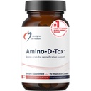Design untuk Kesehatan Amino- D-Tox - Amino Detox + Liver Cleanse Dukungan - Tambahan Dicampur dengan Glycine, Kalsium D Glucarate, NAC + More - Non-GMO (90 Capsules)