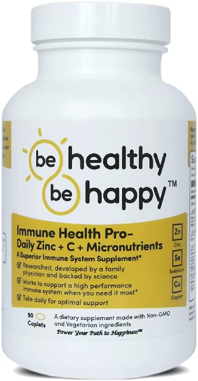 Sehat! Berbahagialah! Imune Health Pro - Daily Zinc + C + Micronutrients Infeksi Fighting Superior Immune System Suplemen