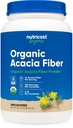 Nutricost Actacia Fiber Powder (2 LB) - USDA Certifikasi Organik, Non-GMO, Gluten Free