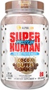 ALPHA LION Superhuman Whey Protein Powder, Great Tasting Clear Whey Protein Isolate, Low Carb, Low Sugar, No Bloat Post Workout, Muscle Recovery & Growth (28 Servings, Cocoa Buffs)