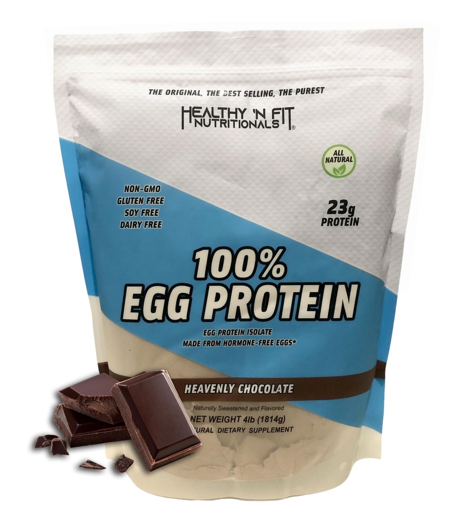Sehat 'N Fit 100% Egg Protein - Chocolate (4lb): 100% Egg White Protein.