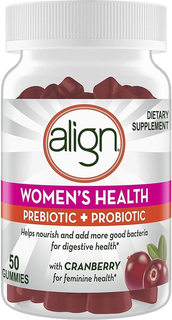 Penyesuaian Prombotic Probiotic Wanita Sejajar, Cranberry 50 Ct