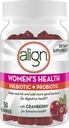 Penyesuaian Prombotic Probiotic Wanita Sejajar, Cranberry 50 Ct