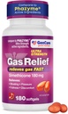 GenCare - Ultra Kekuatan Simeticon Gas Relief 180 mg (180 Softgels) Aver124; AntiFlatulence, Bloating Aid, Stomach Discomfort dan Gas Pressure Reliver Pilever 124; Relieves Gas Fast 124; Generik Phazym