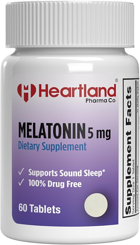 Melonalin 5mg 124; Sleep Aid Pills 124; Natural Sleep Support 124; 100% Drug Free Sleep Aid Supplement 14; Non-Habit Forming 124; USA Manufactured 124; 60 Count