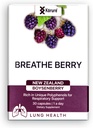 Breathe Berry Boysenberry Natural Healthy Supplement Suppplement, Suppply Healthy Lungs Chest, Muscus and Boosts Overall Respiratory Wellness Healthy