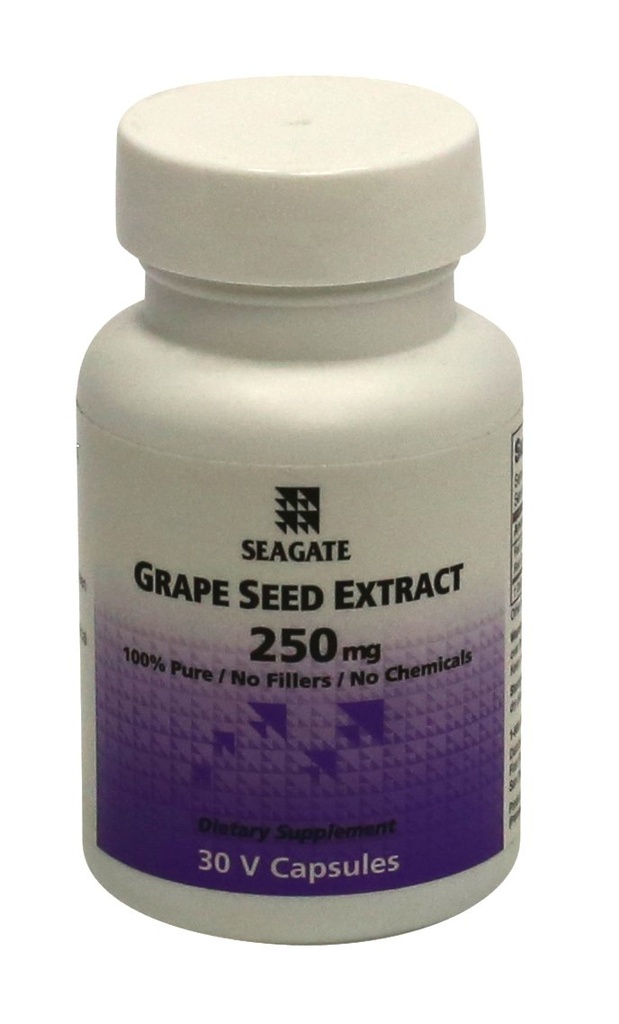 Seagate Product Grape Extract 250 mg 30 Capsules