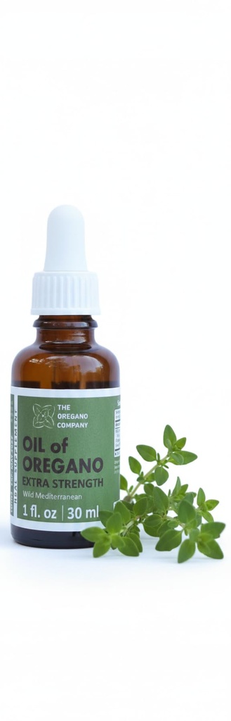 Oil of Oregano 1 fm. oz 30 ml, 90 + Carvacrol, Extra Power, Pound, Vegan, Vegetarian, Non-GMO, Gluten Free Drops, Seasonal Drops, Natural, Edible Food, Aceite De Oregano