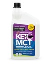 MCT C8 Cense Oil for Dogs, Keto-Friendly, Sourced from Coconut Oil, Human Grade, 32 oz, Made in USA by PhD Nutition, Dog Optimal Fuel for The Brain and Body
