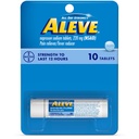 Aleve Tablets dengan Naproxen Sodium 220mg NsaID Pain RelieverFever Reducer, 10 Count