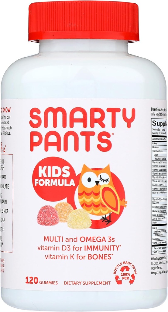 Anak-anak SMARTYPANTS Lengkap 120 Gummies, 120 CT