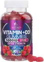 Vitamin D3 Supplement Gummy 5000 (125 mcg) Dietary Vitamine D for Men & Women - Bone, Teeth, Muscle and Imune Health Dukung, High Potency Vit D3 Nature Nor-GMO & Gluten Free - 120 Gummies