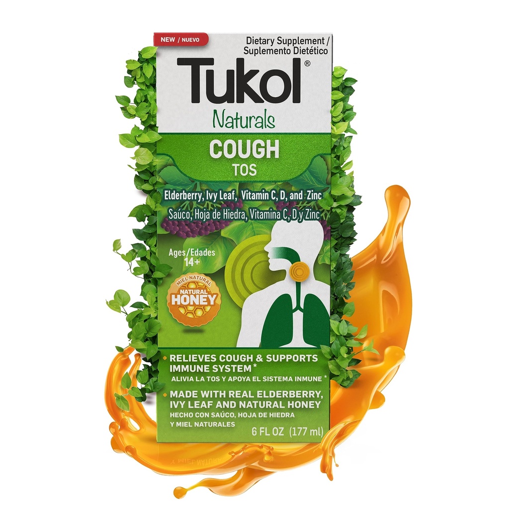 TAKOL Elderberry Syrup dengan Vitamin C, D, dan Zinc, Suplemen Dukungan Imune dengan Madu Alami untuk Dewasa & Teens, Herbal Elderberry Boost untuk kekebalan dan Dukungan Antioksidant, 6oz