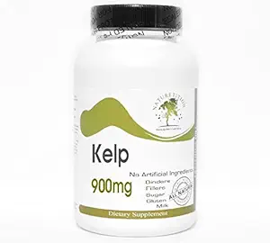 Kelp 900mg ~ 180 Capsules - Tanpa Addition ~ Suplemen Natureksi