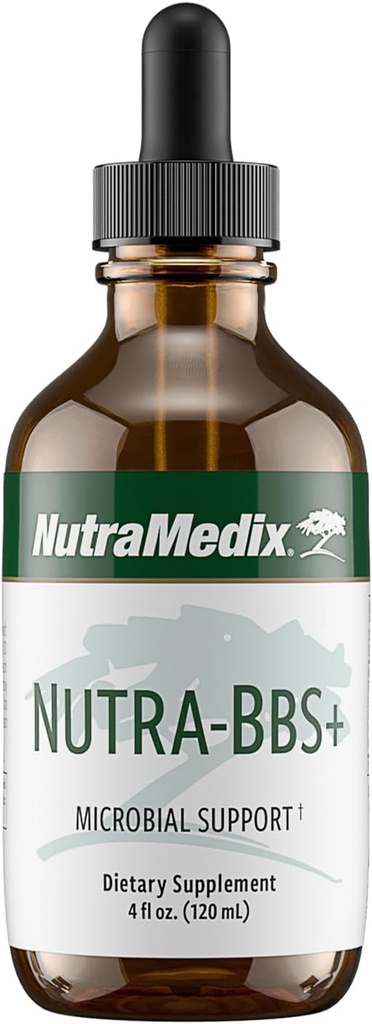 NutraMedix Nuttra-BBS + - Herbal Suplemen untuk Microbia, Antioxidant dan Imune Dukungan - dengan Akar EleCampane + Jalapa, Artemisia Annua dan Capirona Bark (4 oz)