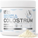 Kolotrum Suplemen Pendukung untuk Manusia - Organik Bovine Colostrum Suplemen untuk Kesehatan Gut, Rambut Perkembangan, Dukungan Imune - Tidak beraroma (50 Hamba)