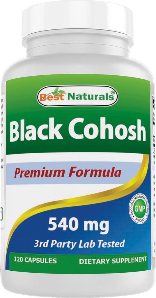 Terbaik Cohosh Hitam 540 mg 120 Capsules