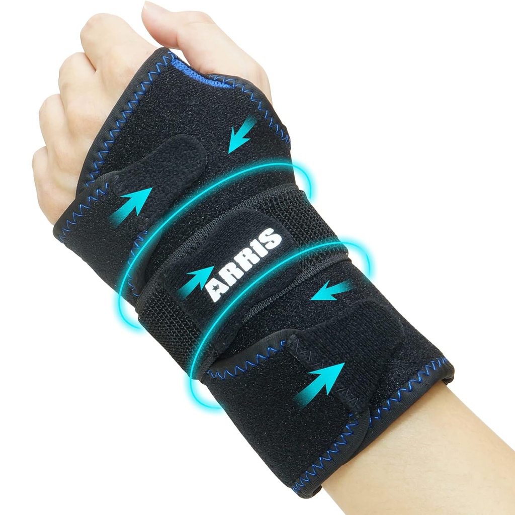 Wrist Ice Pack Lick for Carpal Tunnel Relief - Hands Duck with 2 Accessible Gel Packs Hot Cold Compress for Rheumatoid Arthritis, Tendonitis, Sports Injuries, Swealing, Bruises & Spoins