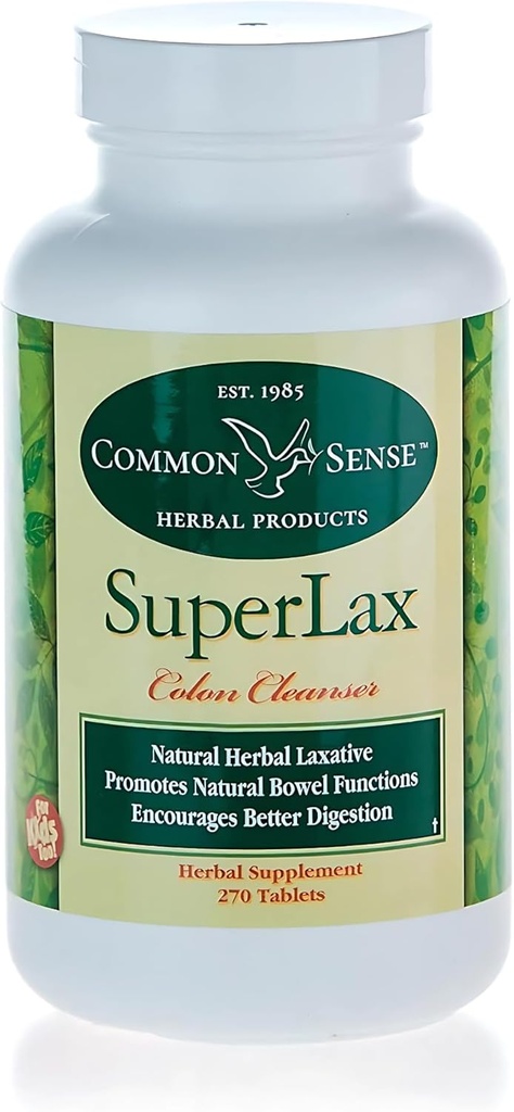 Common Sense Herbal Product SuperLax (270): Colon Cleanser