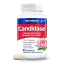 Enzymedica, Candidase, Digeptical Enzymes for Gentle Cleansing Support, Gut Health & Ditrable, 42 Count