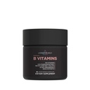 Livingood Daily Vitamin B Complex Capsules for Men and Women, Methylated B12 & Folate, 11 Active Forms termasuk B1 B2 B5 B6 & Biotin, Gluten Free, Vegan B Vitamin for Hair Skin Nails, 30 Capsules
