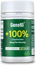 L-Ergothioneine Supplemen, 30mg (EGT) / Serving, 6X Ergothioneine Ekstraksi Suplemen Umur-panjang, Dukungan Imune, Suppplemen Kesehatan & Otak, Lab Teruji, Dibuat di Amerika Serikat, 60 Hamba