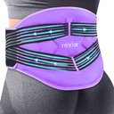 RE-VIX, Large Back Ice Packs, Compression Straps, Adjustable Lower Back Ice Crap for Lumbar, Sciatic Nerve, Soft Push Lining, Cold Compress Therapy