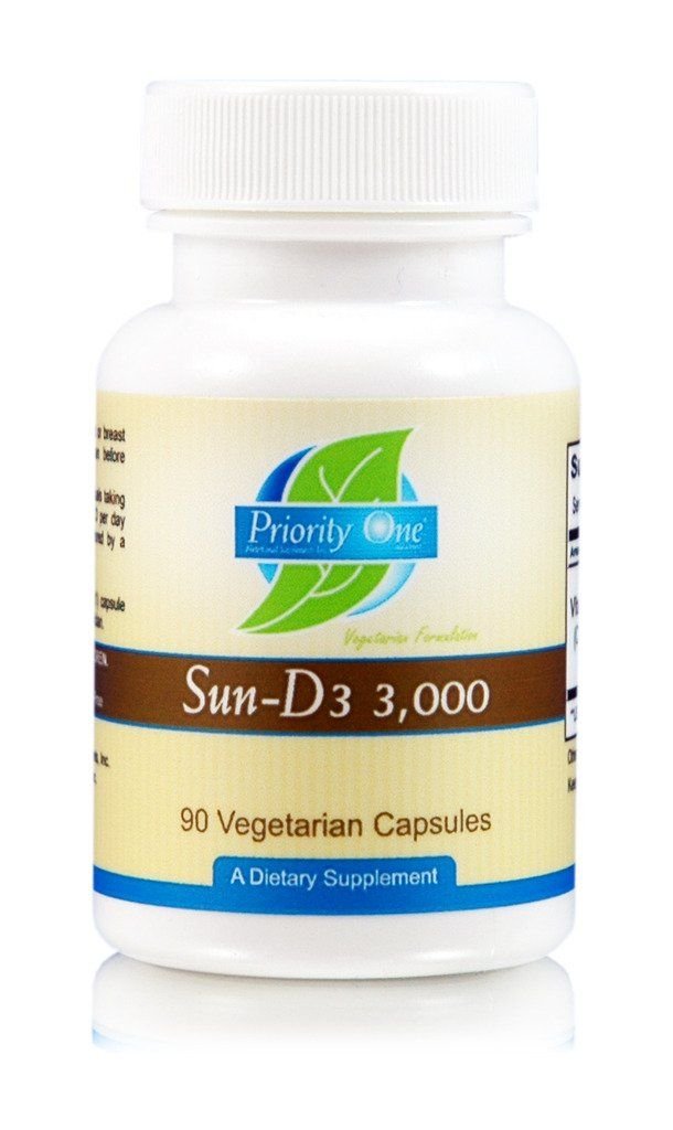 Prioritas Satu Vitamin Sun D3 3.000 90 Kapsul Vegetarian