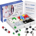 Model Model Nobby Chemistry Old - 115 Piece Molekuler Model Set termasuk Atom, Bonds, Instructional Guide