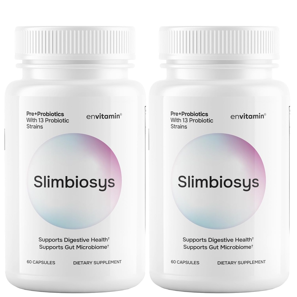 Slimbiosys Ultra Probiotic Capsule - Pra & Progres for Women & Men - Dukung Microbiome Anda (2 Pack, Slimbiosys)