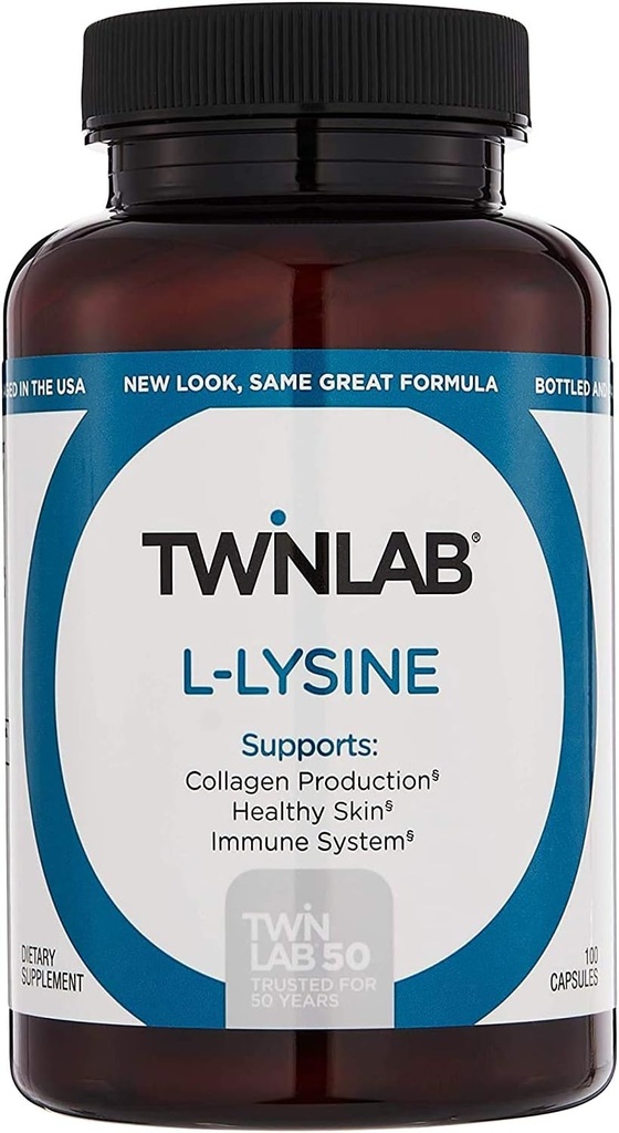 L- Lysine 500mg - 100 - Capsule