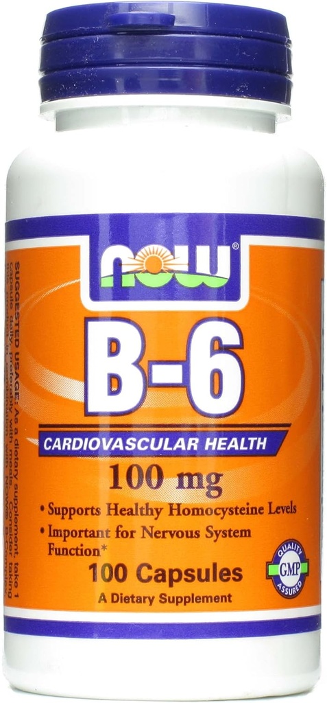 Sekarang Foods B6 100mg Capsules, 100 CT