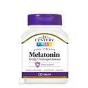 Abad ke-21 Melonatin 10 mg Tablet Kekuatan Ekstra (120 Count), Bantuan Tidur Terlama untuk Orang Dewasa, Promoses Relaxation & Retreat Tidur, Non-Habit Forming, Gluten- Free, Non-GMO