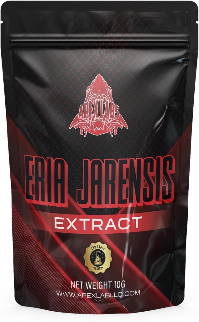 LERIA JARENSIS Ekstrak - Bubuk Bulk 10 Grams 133 Hamba - New Pea Suplement Advant Baru dan NOOTROPIC Naikkan Performance Energi Fokus - Scoop disertakan