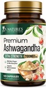 Suplemen Ashwagandha - 2100mg Ashwagandha Capsule untuk Perempuan & Pria, Dukungan Antioksidant Alam, Ekstra Root Ekstra Ekstra Dukungan Tenang dengan Black Pepper, Vegan & Gluten Free - 120 Capsules