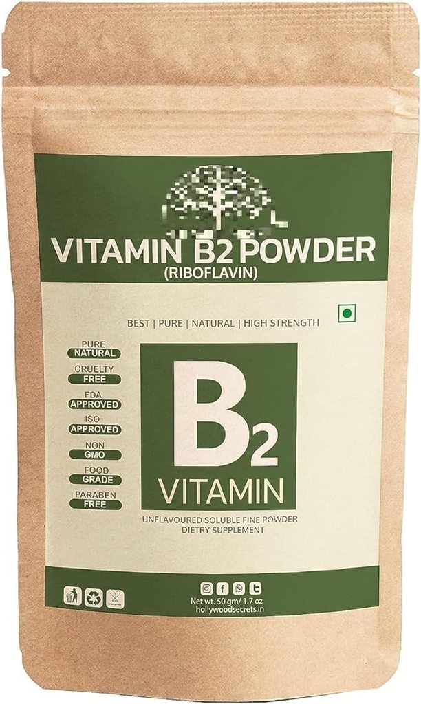 Pub Vitamin B2 Riboflavin 50gma