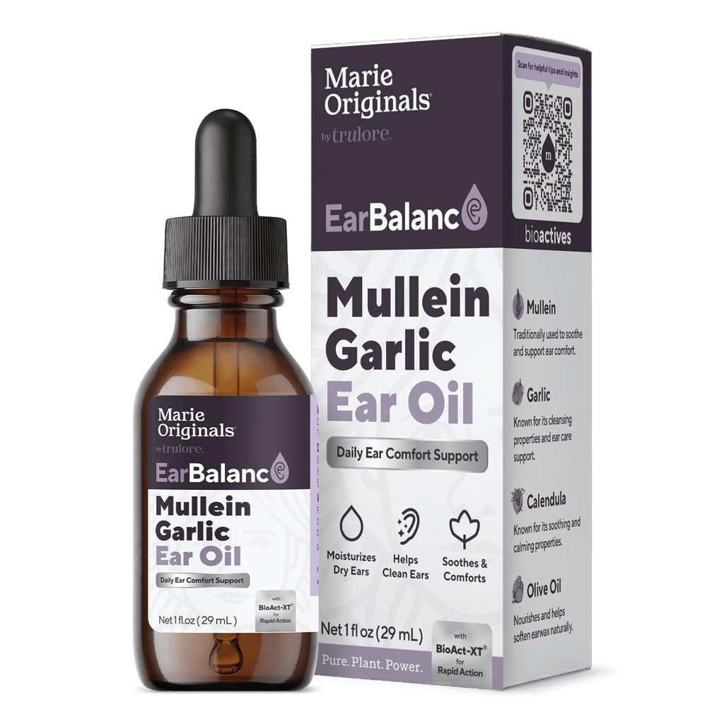 Marie Originally Ear Age Drops for Dewata, Anak-anak & Pets, Soothes Ear Removal