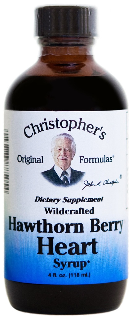 Formula Hawthorn Berry Heart Syrup, 4 Ounce