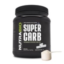 NutraBio Super Carb, Powder Carbohydrate dengan Cluster Dextrin & Electrolite, Bubuk Carb Advanced untuk Bahan Bakar Kerja, Performance, dan Pemulihan Muscle, Recomptrin Cyclic, Unflashted, 30 Sv