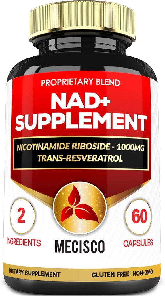 Tambahan 2in1 dengan Nicotinamide Ribside & Resveratrol - 60 Capsules selama 30 hari