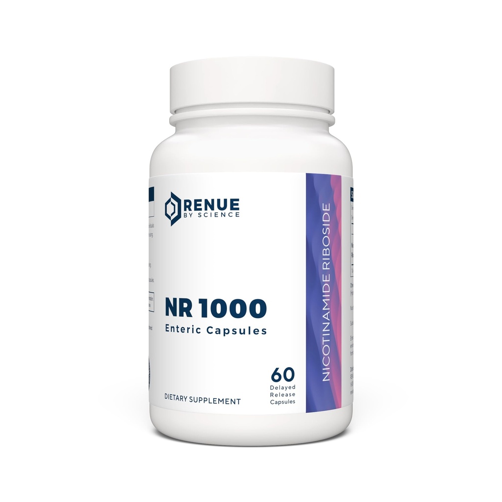 RENUE by Science Nicotinamide Riboside 124; High Strength NAD Supplement