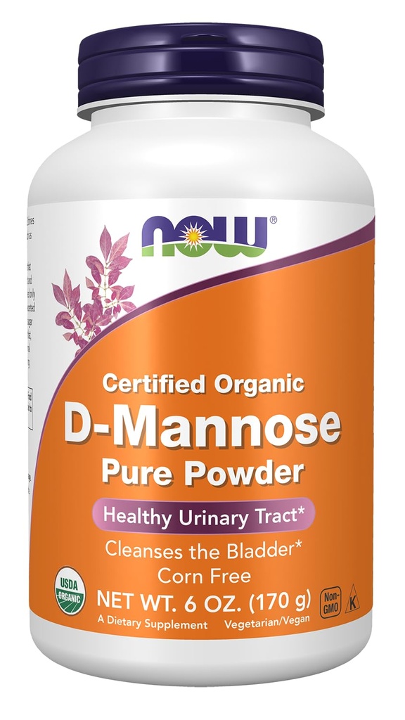 Sekarang Powder Makanan-Mannose, 6 Ounces (Paket 2)