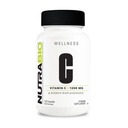 NutraBio Vitamin C dengan Rose HIPS - Support Heally Bones, Teeth and Gums, Immune Fungsi - Tidak ada Pemasyarakatan atau Ekscipients - (120 Capsules, 100mg Vitamin C per Capsule)
