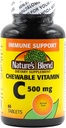 Dimasak Vitamin C. Besar mencicipi rendah gula penting vitamin, tidak mempromosikan busuk gigi. 500mg, 60 tablet.