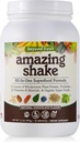 Beyond Fresh Amazing Shake, Superfood Formula, Plant Protin Based, Low Net Carbs, Wholefood Protein, Meal Replacement, Natural Chocolate Flavor, 999 Grams, White