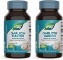 Nature 's Way Garlisin Cardio Premium Herbal Healthy Circulation Support * 350 mg per Serving 90 tablet