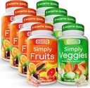 Cukup Nature 's Pledge - dikemas dengan lebih dari 40 Buah yang berbeda & Sayuran - 4 Bulan Supply - Dibuat dengan Whole Food Superfood - dengan Aloe Vera - 100% Soy Free - 720 Kasules