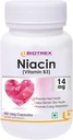 Generik Niacin 14mg Vitamin B3 dengan Inositol 50mg Suplemen - 60 Veg Capsules