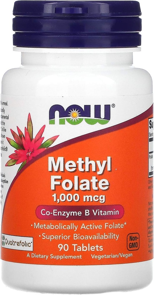 Sekarang Foods, Metil Folate, 1.000 mcg, 90 tablet
