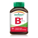 Jamieson Vitamin B6 (Pyridoxine) 100 mg, 100 tab